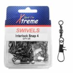 Spot on Extreme - Interlock Snap Swivels Black