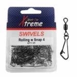 Spot on Extreme - Rolling Swivel W Snap Black